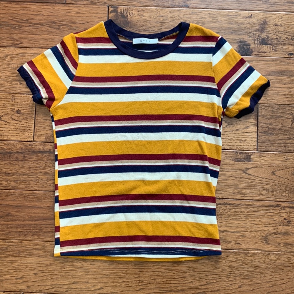 Striped Knit T-Shirt size XS/S